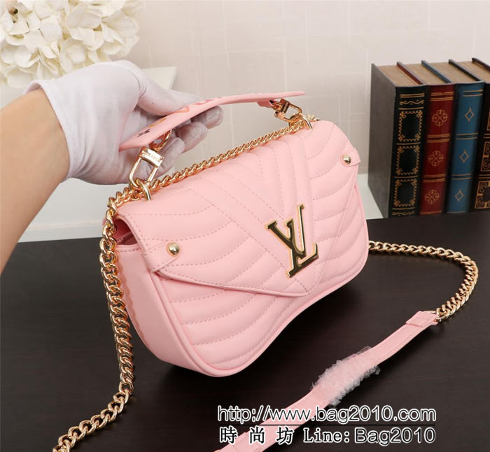 LV路易威登 Louis Vuitton 最新繡花爆款 鏈條斜挎包 M54868  Bhq1144